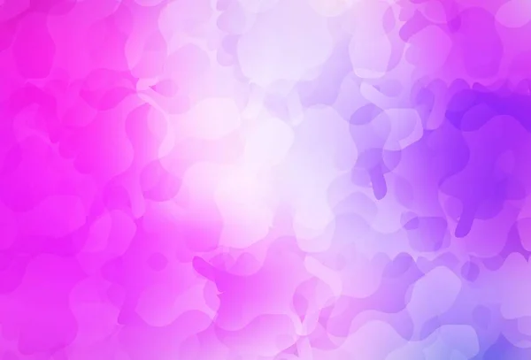 Light Purple Modello Vettoriale Rosa Dalle Forme Caotiche Design Decorativo — Vettoriale Stock