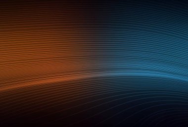 Koyu mavi, sarı vektör renkli soyut doku. Soyut ve gradyan renkte renkli çizimler. Bir cep telefonu için arka plan.