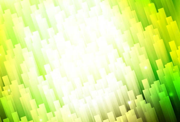 Светло Зеленая Желтая Векторная Текстура Цветными Линиями Линии Размытом Абстрактном — стоковый вектор