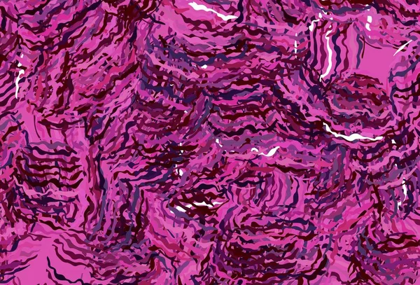 Σκούρο Ροζ Διάνυσμα Φόντο Λυγισμένες Γραμμές Glitter Αφηρημένη Εικόνα Ρυπαρές — Διανυσματικό Αρχείο