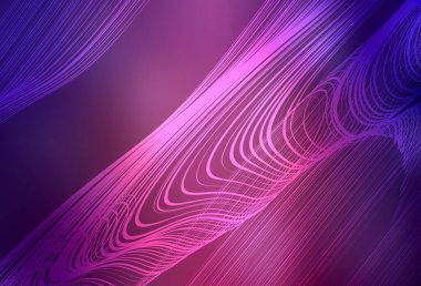 Koyu mor vektör soyut arkaplan. Gradyan ile modern soyut çizim. Tasarımının yeni yolu.