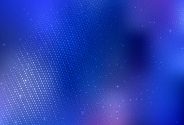 Açık BLUE vektör soyut illüstrasyon doğa tarzında renkli baloncuklar. Doğa tarzında renkli baloncuklu soyut illüstrasyon. Bir cep telefonu için duvar kağıdı.