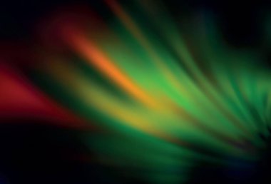 Koyu yeşil, kırmızı vektör soyut bulanık görünüm. Renkli soyut çizimler ve gradyan. Bir cep telefonu için arka plan.