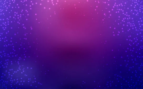 Темно Фиолетовая Векторная Текстура Звездами Молочного Пути Яркая Иллюстрация Небесными — стоковый вектор