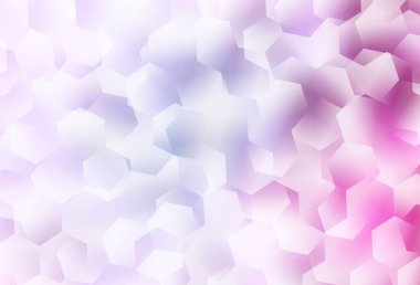 Açık pembe vektör çokgen desen. Yarım ton şeklinde, üçgenli yaratıcı illüstrasyon. İşiniz için yepyeni bir tasarım..