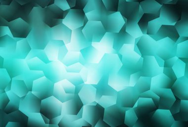 Açık Yeşil vektör soyut mozaik desen. Üçgenler ile halftone tarzıyaratıcı illüstrasyon. Web siteniz için yeni bir doku.