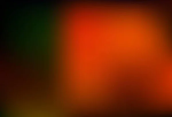 Fond Flou Vectoriel Orange Foncé Illustration Floue Colorée Brillante Dans — Image vectorielle