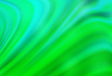 Açık Yeşil vektör parlak desen bulanık. Bulanıklık tarzında tamamen yeni renkli bir illüstrasyon. Tasarımlar için arka plan.