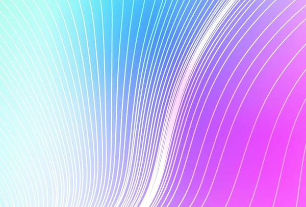 Ανοιχτό Ροζ Μπλε Διανυσματικό Φόντο Στρέιτ Ρίγες Πολύχρωμο Λαμπερό Εικονογράφηση — Διανυσματικό Αρχείο