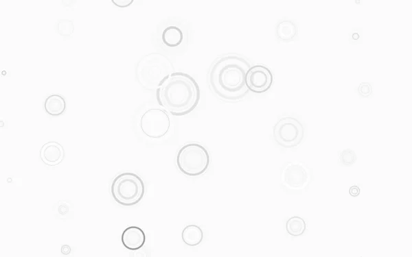 Light Gray Vector Template Circles Blurred Decorative Design Abstract Style — Stock Vector