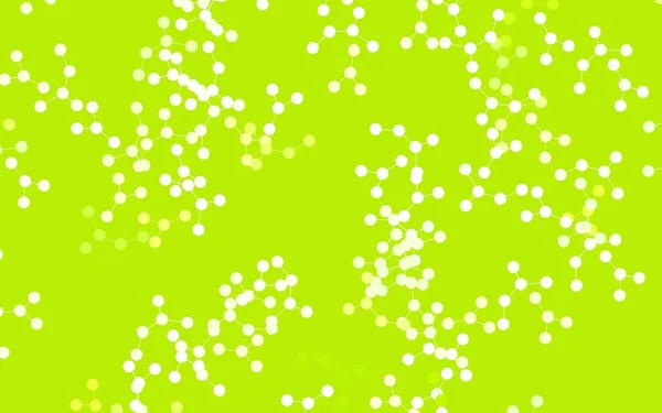 浅绿色 红色矢量图案与人工智能网络 多彩的设计 风格简洁 带有人工智能链接 科学模式 未来主义设计 — 图库矢量图片