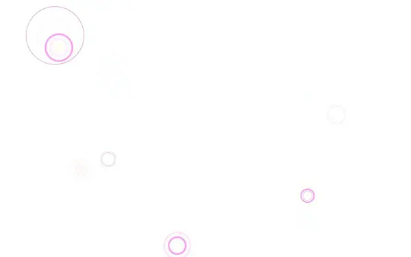 ライトピンク ディスク付きイエローベクトルテクスチャ カラフルな水滴と現代抽象的なイラスト チラシのパターン — ストックベクタ