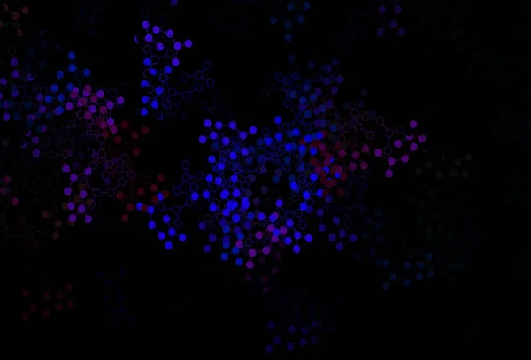 Σκούρο Μπλε Κόκκινη Διανυσματική Υφή Τεχνητή Νοημοσύνη Έννοια Λαμπερή Απεικόνιση — Διανυσματικό Αρχείο