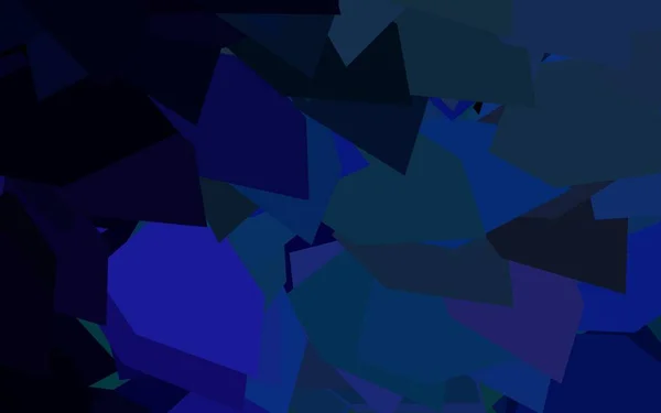 Rosa Oscuro Patrón Vectorial Azul Con Estilo Poligonal Triángulos Sobre — Archivo Imágenes Vectoriales
