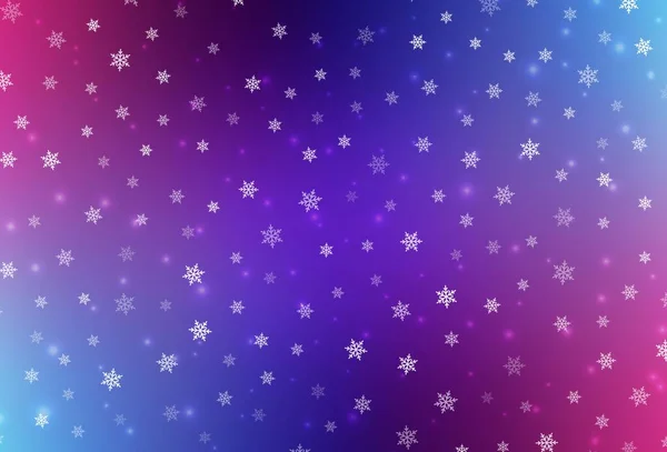 Donker Roze Blauwe Vector Textuur Verjaardagsstijl Moderne Abstracte Kerststemming Vormen — Stockvector