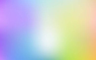 Açık çok renkli vektör gradyan bulanık fon. Soyut tarzda gradyan olan renkli bir çizim. Web siteleri için akıllı desen.