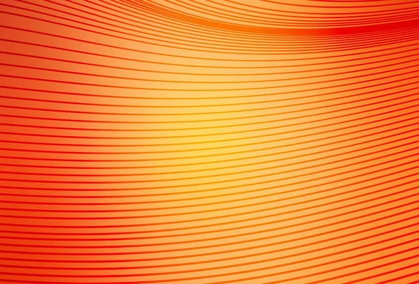 Licht Oranje Vector Achtergrond Met Wrange Lijnen Een Circumflex Abstracte — Stockvector
