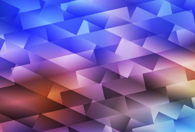 Açık mavi, dikdörtgenli sarı vektör arkaplan. Renkli dikdörtgenlerle modern soyut çizimler. Web siteleri için şablon kullanılabilir.