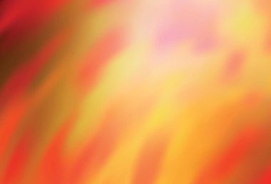 Açık Kırmızı, sarı vektör bulanık şablon. Görüntü stili ve gradyanı olan yeni renkli çizimler. Web siteniz için bulanık tasarım.