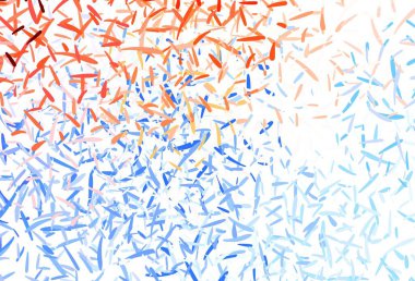 Açık mavi, sarı vektör arka plan düz çizgiler ile. Glitter soyut illüstrasyon renkli sopa ile. Desen, işletme web siteleri için.