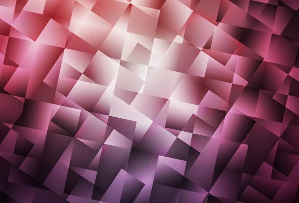Violet Foncé Fond Vectoriel Rose Dans Style Polygonal Illustration Avec — Image vectorielle
