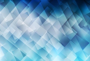 Çokgen biçiminde hafif BLUE vektör arkaplanı. Dikdörtgenli soyut gradyan çizimi. Web siteleri için şablon kullanılabilir.