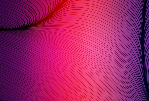 Luz Púrpura Textura Vectorial Rosa Con Líneas Dobladas Muestra Geométrica — Archivo Imágenes Vectoriales