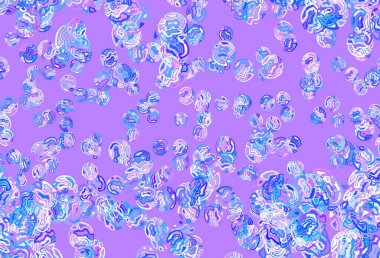 Açık mavi, soyut şekilli kırmızı vektör dokusu. Renkli rastgele şekillerle modern soyut illüstrasyon. Kartvizitiniz için modern tasarım.