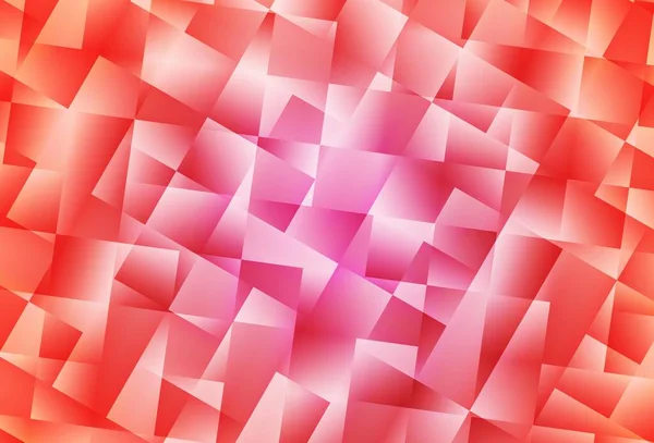 Шаблон Векторных Треугольников Светло Розового Цвета Блестящие Абстрактные Иллюстрации Элегантными — стоковый вектор