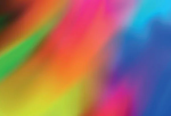 Vecteur Multicolore Clair Texture Floue Brillante Une Élégante Illustration Lumineuse — Image vectorielle