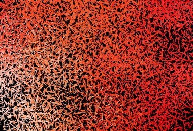 Koyu kırmızı, sarı vektör arkaplan ve düz çizgiler. Soyut şablon üzerinde çizgileri olan renkli, parlak bir illüstrasyon. Reklamınız, posteriniz, afişiniz için en iyi tasarım.