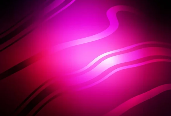 Dark Pink Vector Blurred Shine Abstract Background Colorful Illustration Abstract — Stock Vector