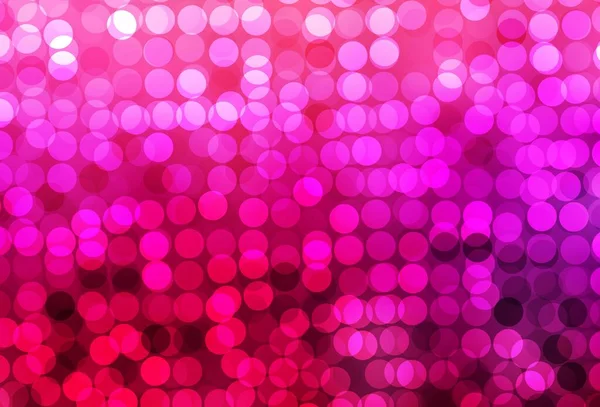 Светло Фиолетовый Розовый Фон Пузырями Абстрактная Иллюстрация Цветными Пузырями Стиле — стоковый вектор