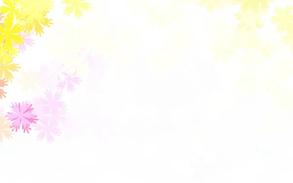 Легкая Многоцветная Векторная Компоновка Цветами Блеск Абстрактной Иллюстрации Цветами Шаблон — стоковый вектор