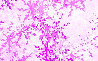 Soyut şekilli açık mor vektör arkaplanı. Soyut tarzda rengarenk gradyan şekilleri olan bir resim. Duvar kağıtları için zarif tasarım.