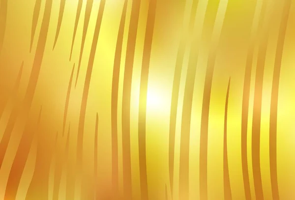 Vector Amarillo Oscuro Difuminado Brillo Fondo Abstracto Una Ilustración Color — Vector de stock