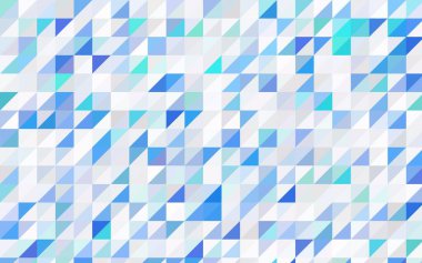 Küçük üçgenler beyaz zemin üzerine koyu mor vektör. Üçgen soyut doku Illustration. Afiş, poster, kapak için desen tasarım.