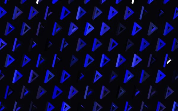 Темно Фиолетовый Векторный Шаблон Кристаллами Треугольниками Блестящие Абстрактные Иллюстрации Треугольными — стоковый вектор