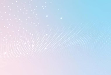 Açık Pembe, mavi vektör soyut illüstrasyon. Renkli baloncuklar doğada var. Bulanık yağmur damlaları olan soyut bir çizim. İş reklamları için akıllı tasarım.