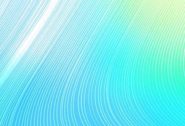 Açık mavi, vektör şablonu tekrar tekrar sopa ile yeşil. Parlayan illüstrasyon keskin çizgili renkli. Model ilanları, posterler, afişler.