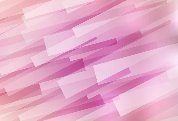 Fondo Vectorial Rosa Claro Estilo Poligonal Rectángulos Sobre Fondo Abstracto — Vector de stock