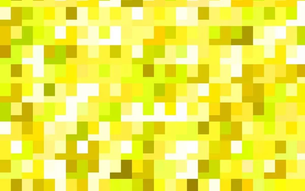 Светло Зеленая Желтая Векторная Текстура Прямоугольном Стиле Красивая Иллюстрация Прямоугольниками — стоковый вектор