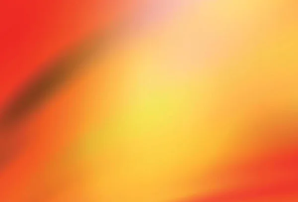 Светло Красный Желтый Вектор Размытый Фон Элегантная Яркая Иллюстрация Градиентом — стоковый вектор