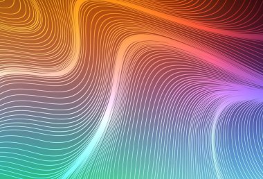 Açık yeşil, kırmızı vektör arkaplan ve düz çizgiler. Bulanık dekoratif tasarım basit bir şekilde çizgilerle. Meşgul web siteleriniz için şablon.