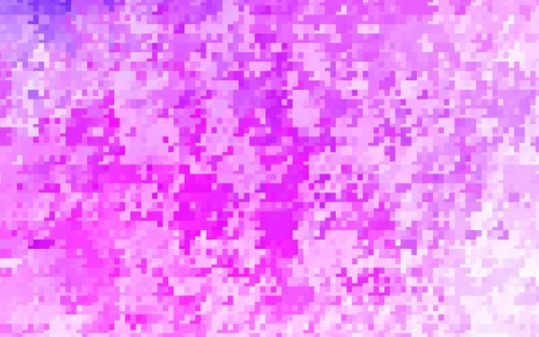 Light Purple Vector Backdrop Rhombus Glitter Abstract Illustration Rectangular Shapes — Stock Vector