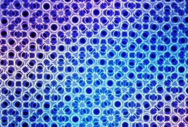 Ανοιχτό Ροζ Μπλε Διανυσματικό Πρότυπο Κύκλους Εικονογράφηση Σύνολο Λαμπερά Πολύχρωμα — Διανυσματικό Αρχείο