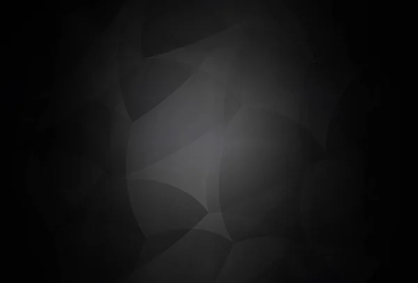 Темний Сірий Векторний Макет Прямими Трикутниками Яскрава Абстрактна Ілюстрація Трикутними — стоковий вектор