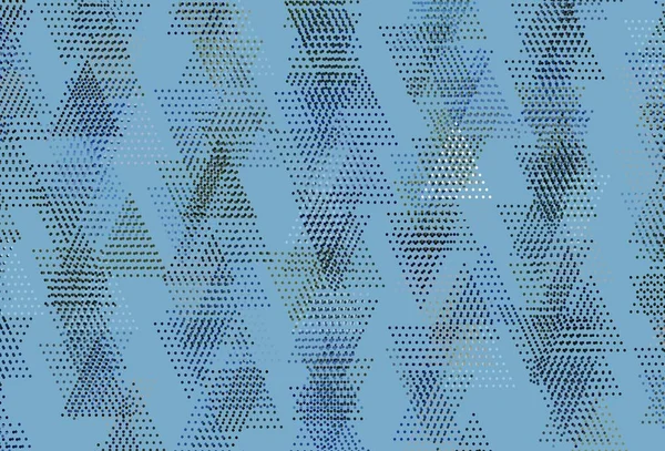 Modèle Vectoriel Bleu Clair Vert Avec Cristaux Cercles Cercles Lignes — Image vectorielle