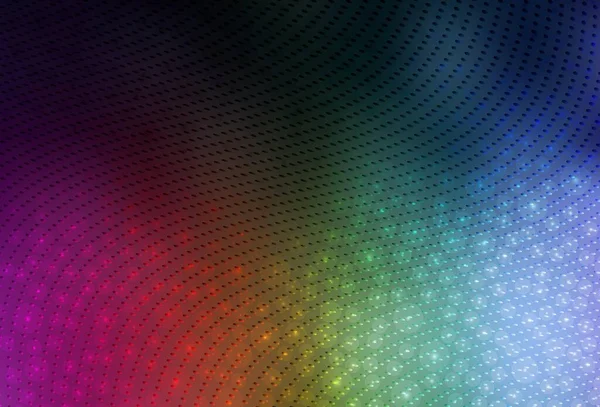 Σκούρο Πολύχρωμο Διάνυσμα Όμορφη Έγχρωμη Απεικόνιση Θολή Κύκλους Στο Στυλ — Διανυσματικό Αρχείο