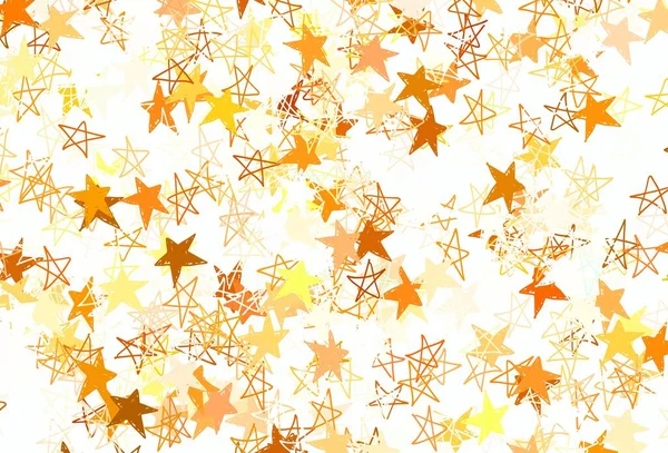 Ανοιχτό Πράσινο Κίτρινο Διανυσματική Υφή Όμορφα Αστέρια Glitter Αφηρημένη Εικόνα — Διανυσματικό Αρχείο